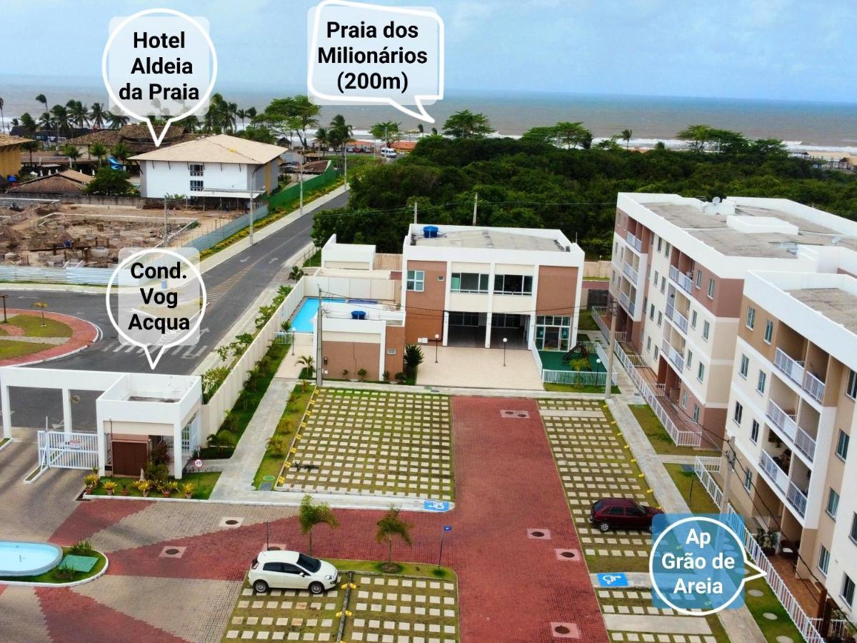 Ap Grao De Areia - Praia Dos Milionarios Ilheus-Ba Kültér fotó